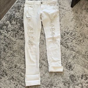 White jeans
